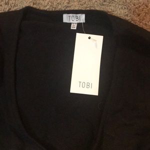 NWT TOBI black dress XS